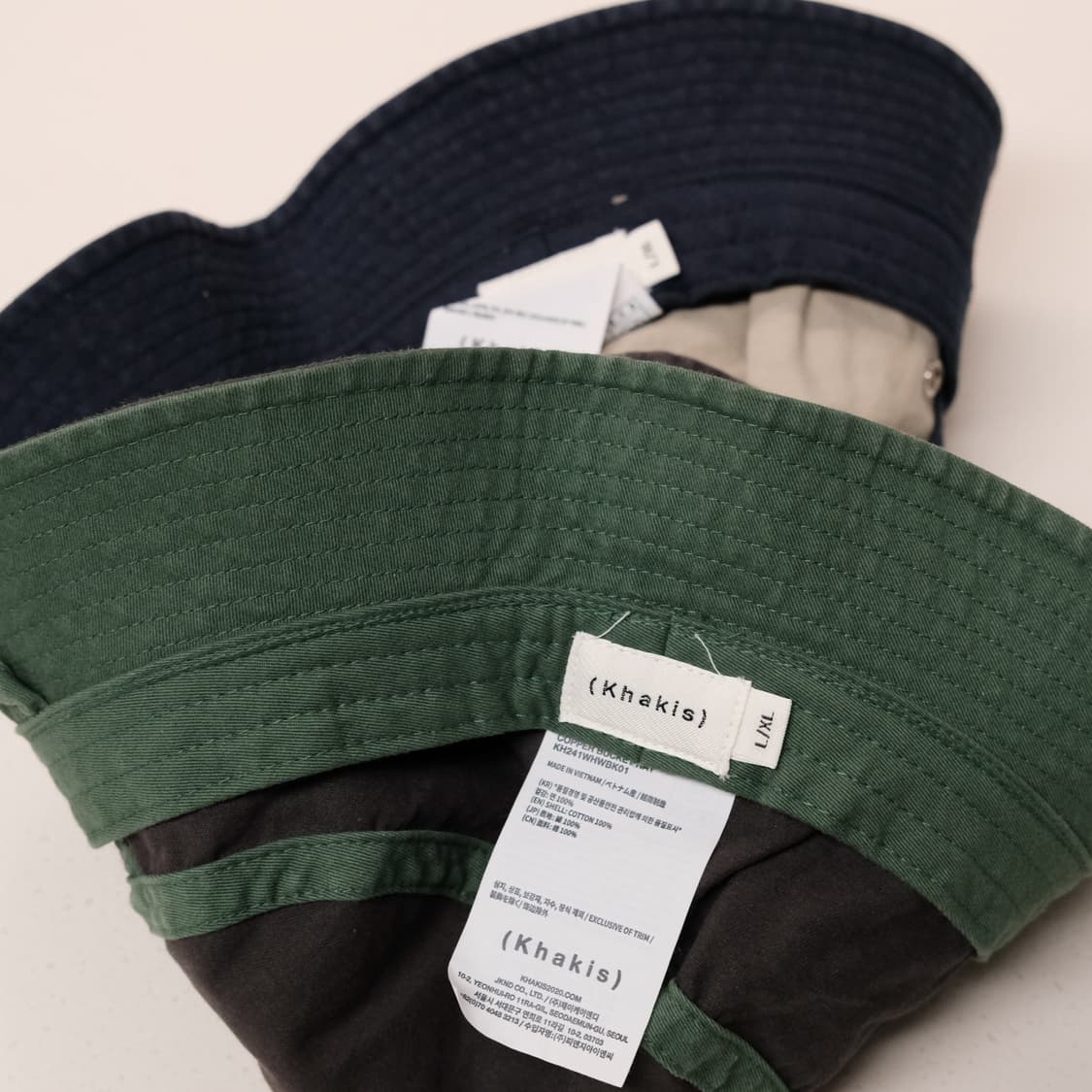 카키스 페인티드 버킷햇 상품이미지2