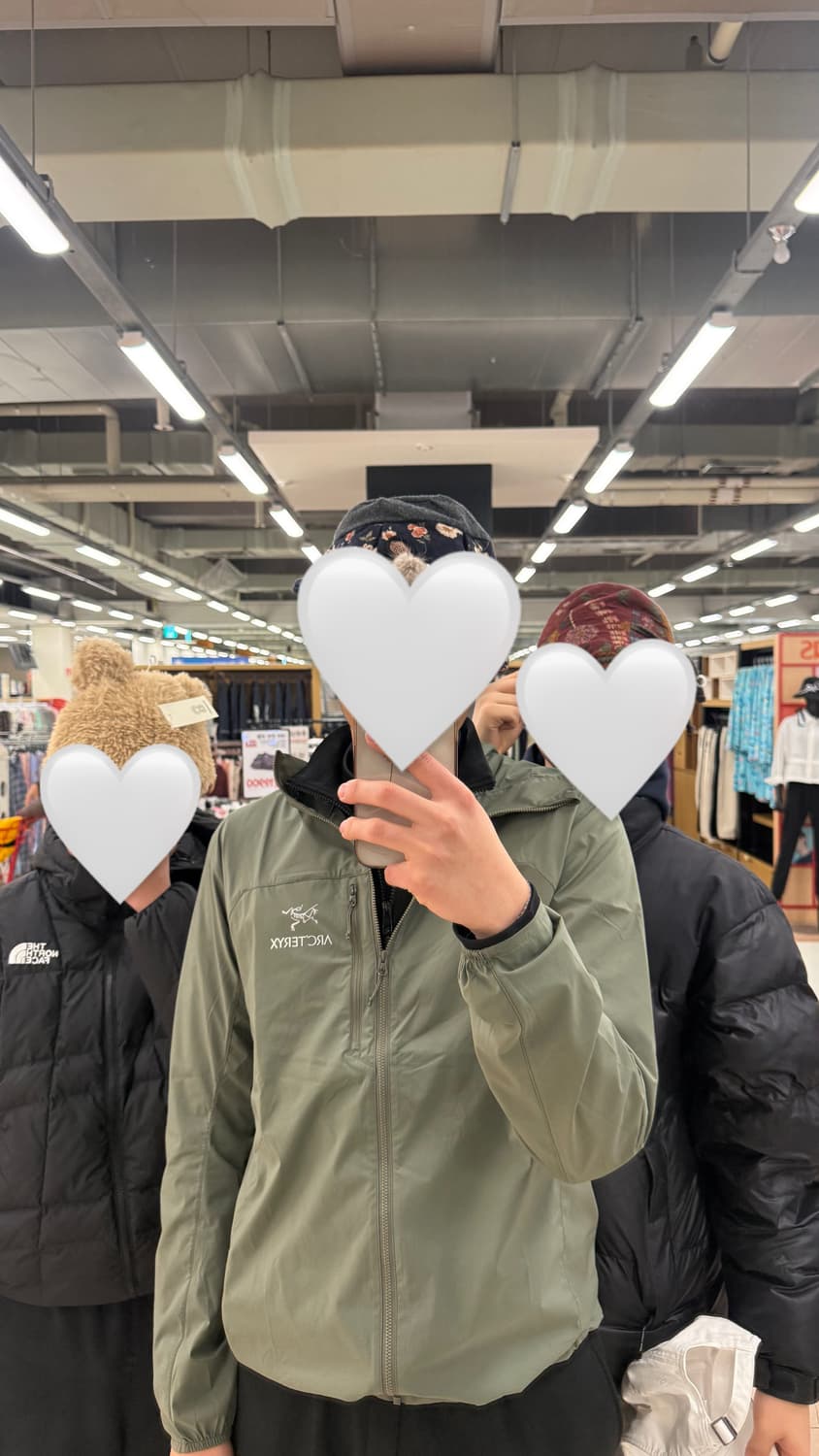 아크테릭스 스쿼미시 후디 포리지 L 상품이미지1