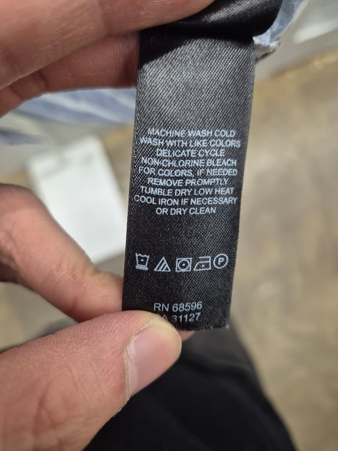 DKNY JEANS 스트라이프 반팔 셔츠 S 상품이미지9