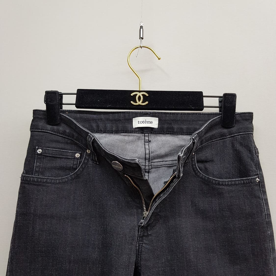 토템 슬림핏 데님 팬츠 (25/32) 상품이미지2