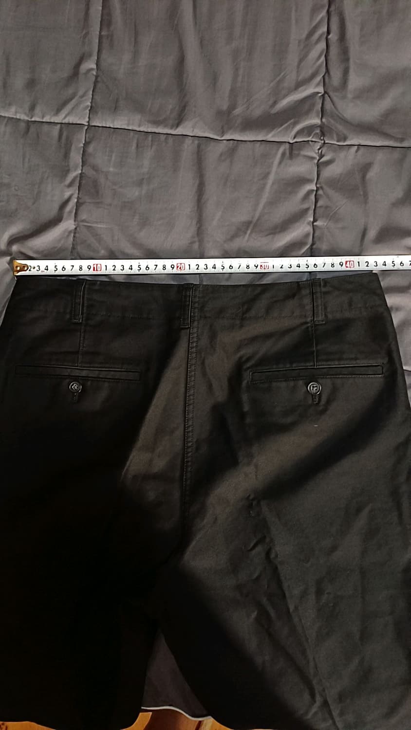 유니클로 블랙면바지 33인치 기장94 상품이미지5