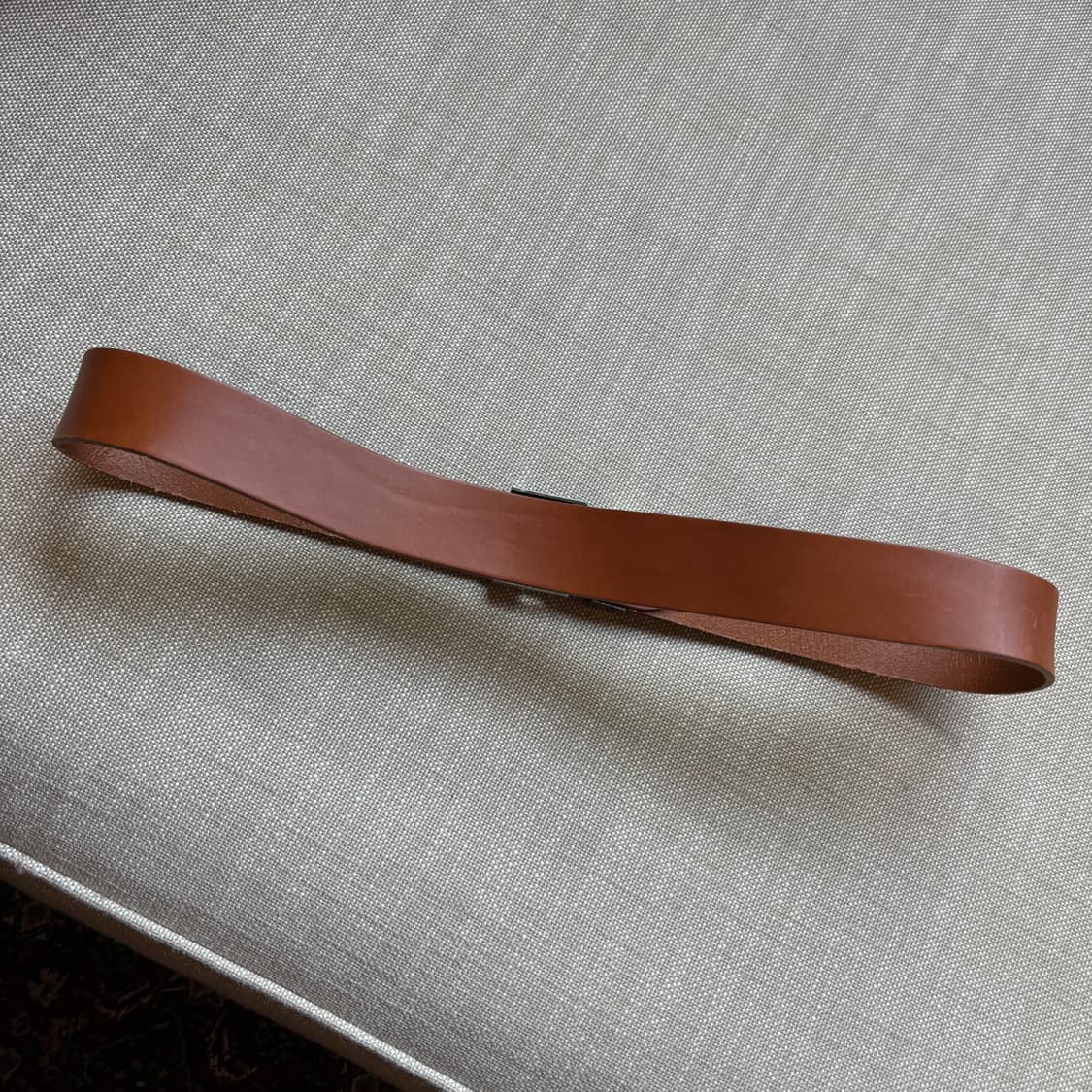 폴스미스(Paul Smith)의 카멜 브라운 레더 벨트 상품이미지4