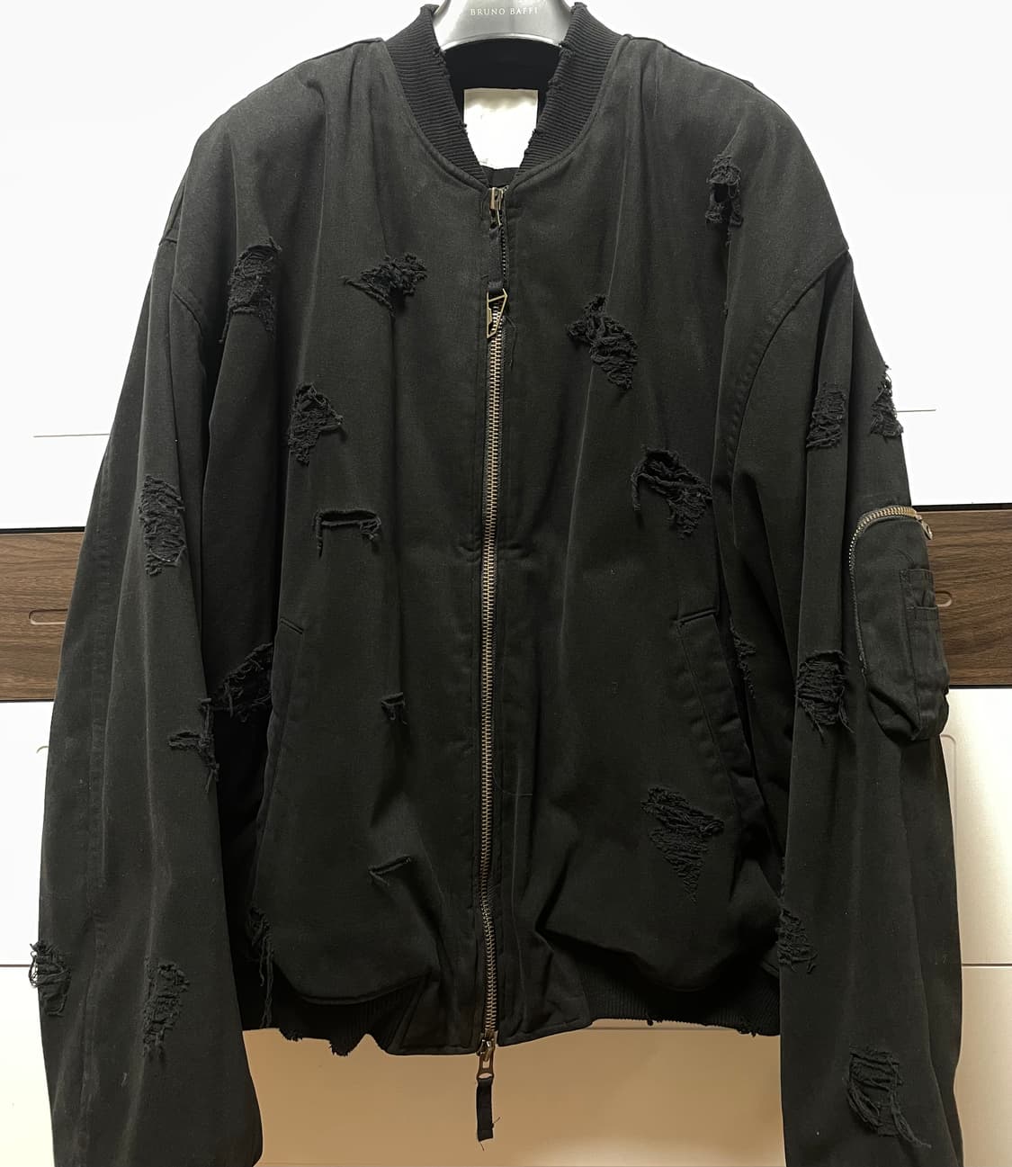 [1] 언더마이카 디트레인지 데드 스트레인지 디스트로이드 봄버 블랙 상품이미지2