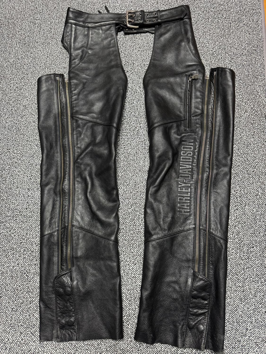 할리데이비슨 레더 챕스 상품이미지2