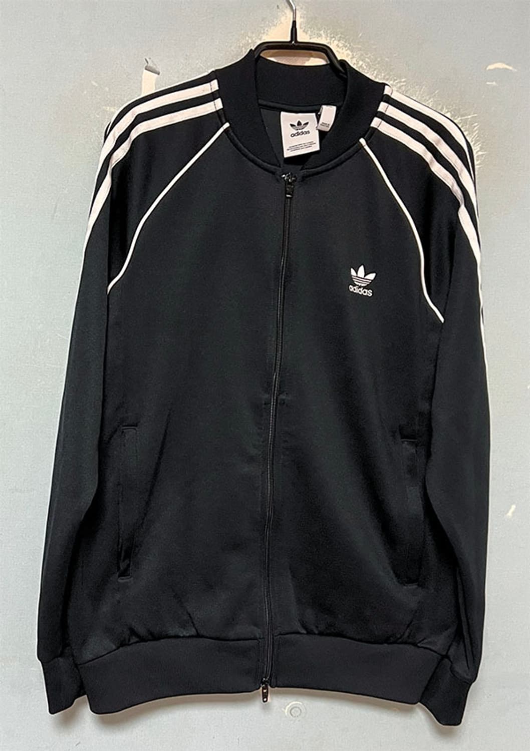 adidas 아디다스 신형 남자 트랙탑 블랙져지 캐주얼 삼선 XL 105 상품이미지1