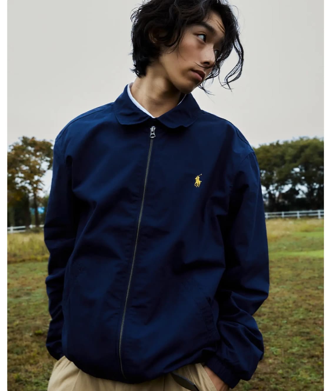 카시나X폴로 랄프 로렌 베이포트 윈드프레이커 상품이미지6