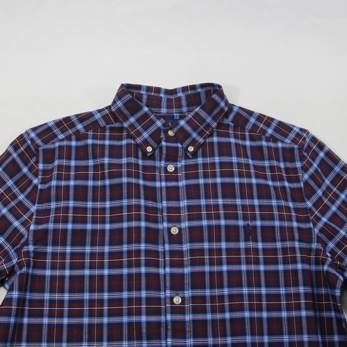 (착용컷) 폴로 랄프로렌 체크 셔츠 (95-100) 상품이미지5