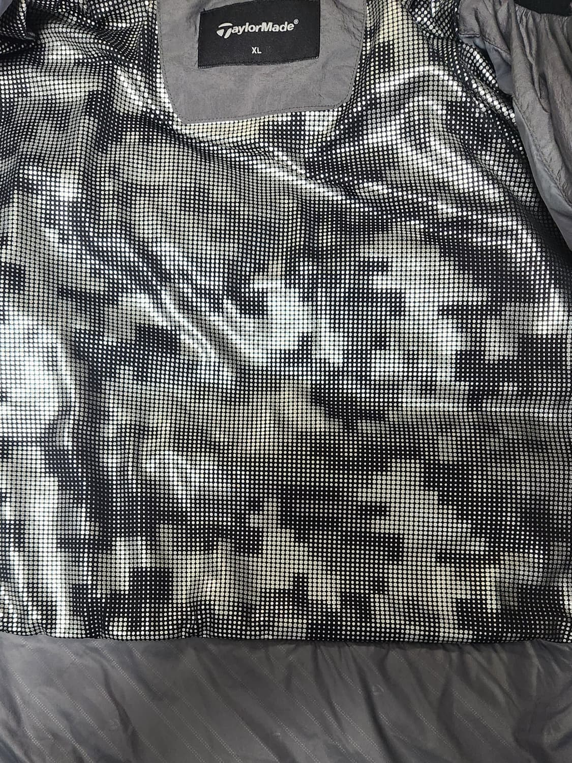 테일러메이드 골프 사선 퀼팅 구스 다운 점퍼 XL 22SS 상품이미지6