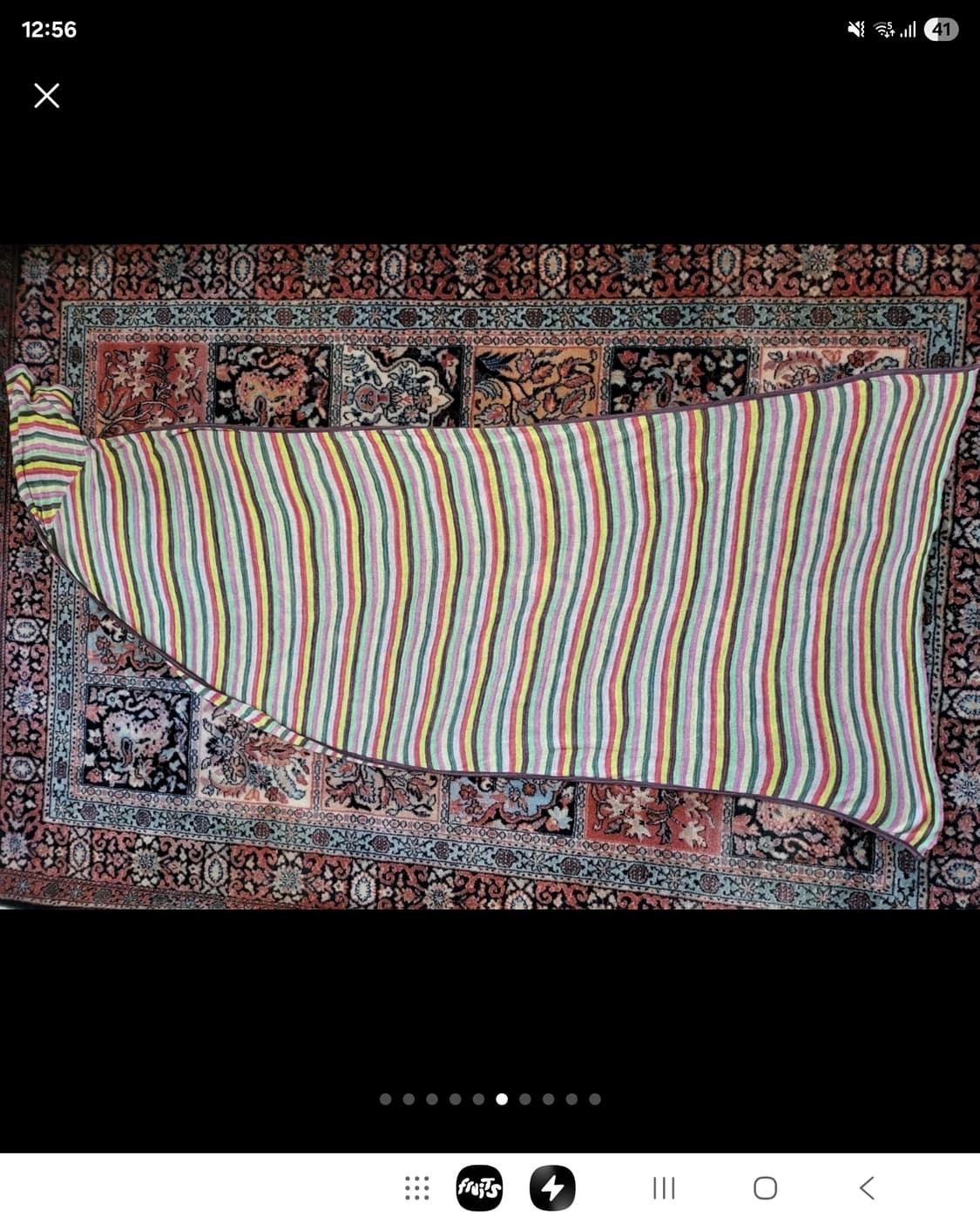 린넨 100% 천연섬유 프랑스 쿠가이 가디건 숄 스카프 상품이미지9