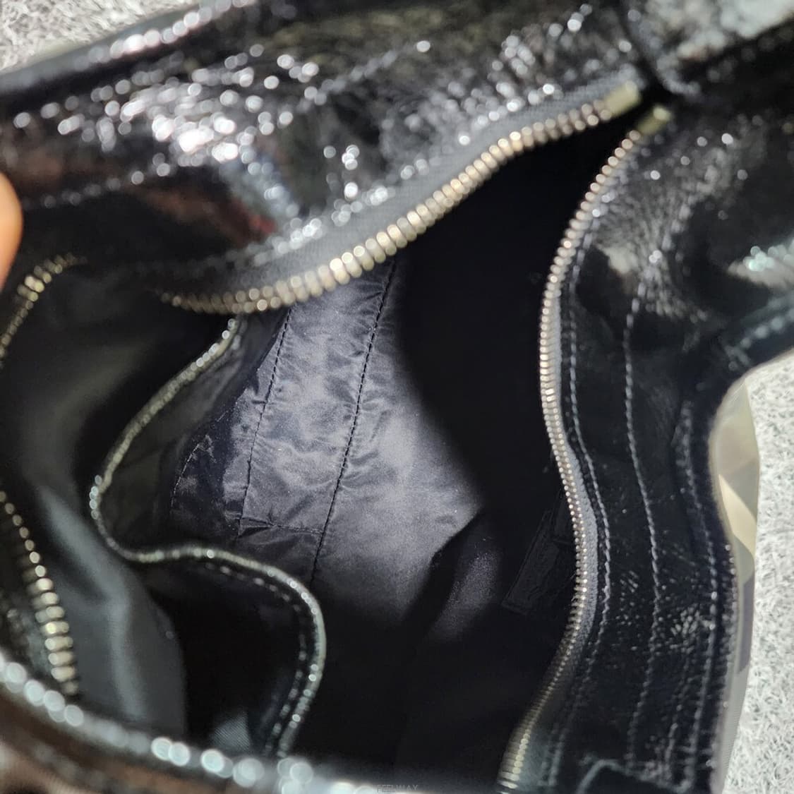 버버리 체크 호보백 상품이미지8