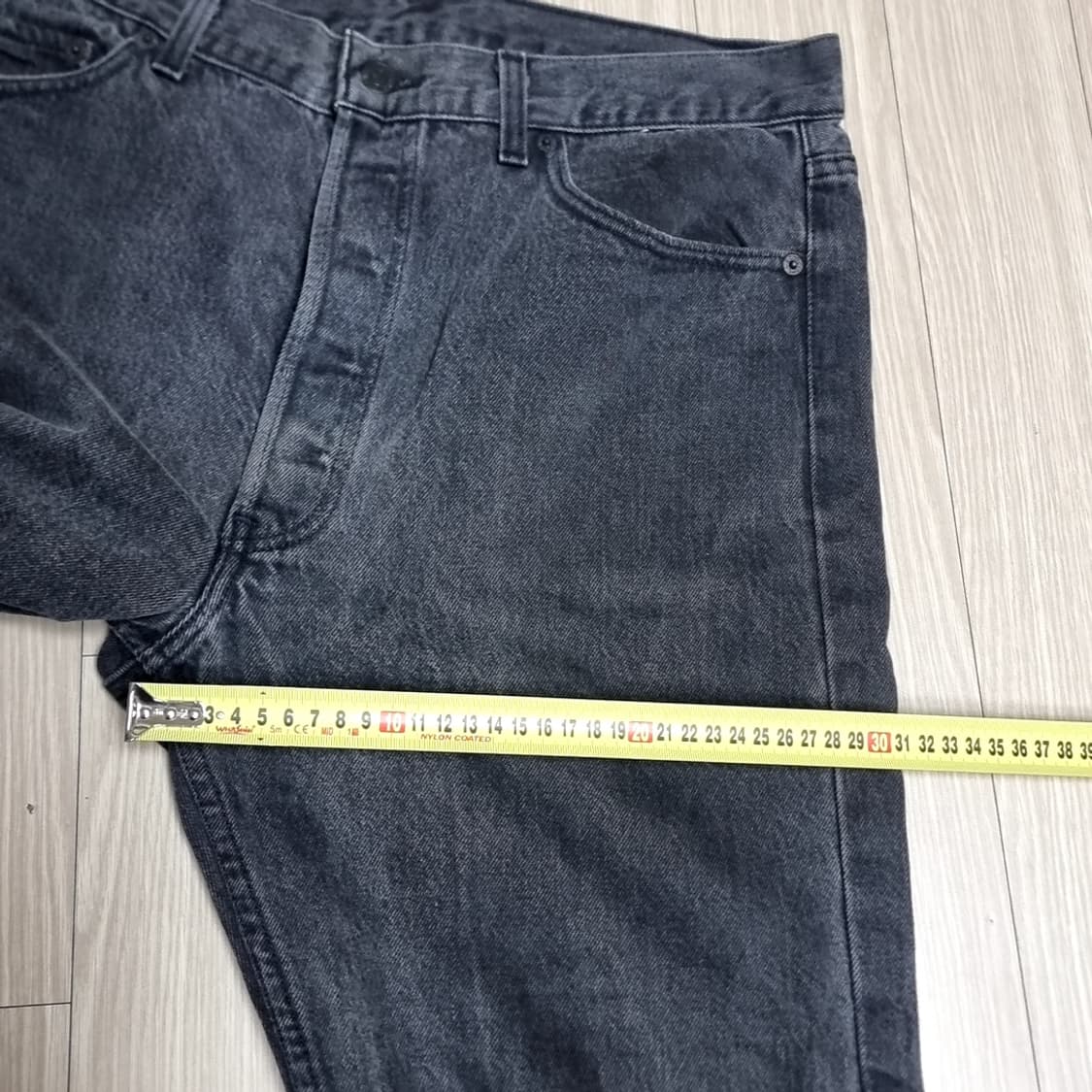 미제 usa 90s 리바이스 501 블랙진(36*30) 상품이미지8