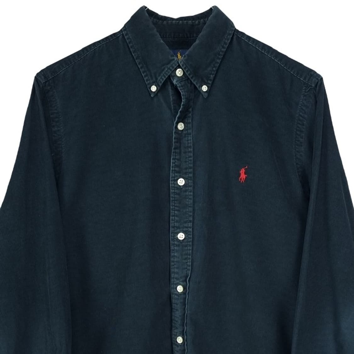 [폴로 랄프로렌] 포니 로고 자수 코듀로이 골덴 셔츠 네이비 M19105 상품이미지4