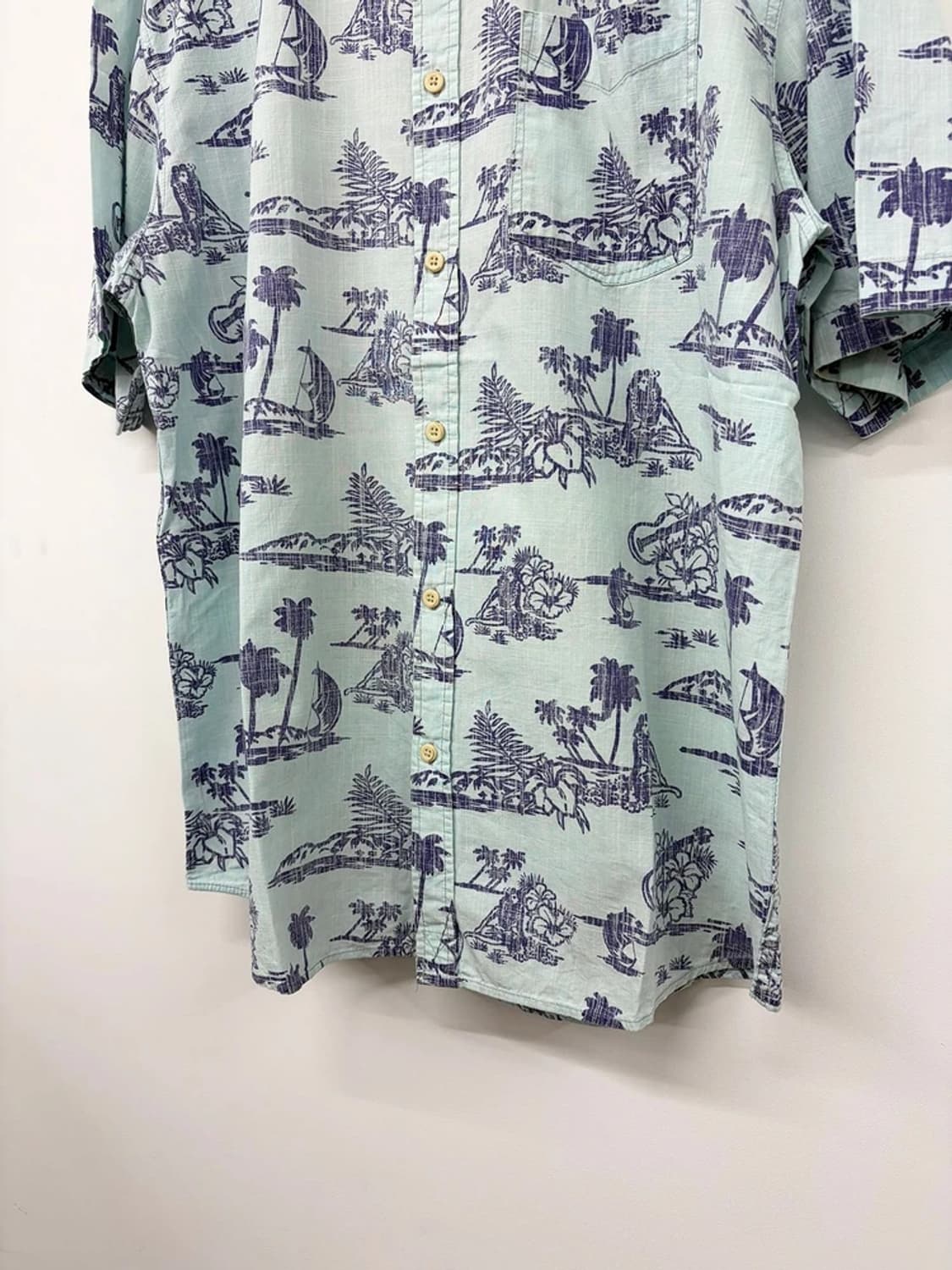 유니바이브 썸머 패턴 하와이안 코튼 셔츠 PN9709 상품이미지3