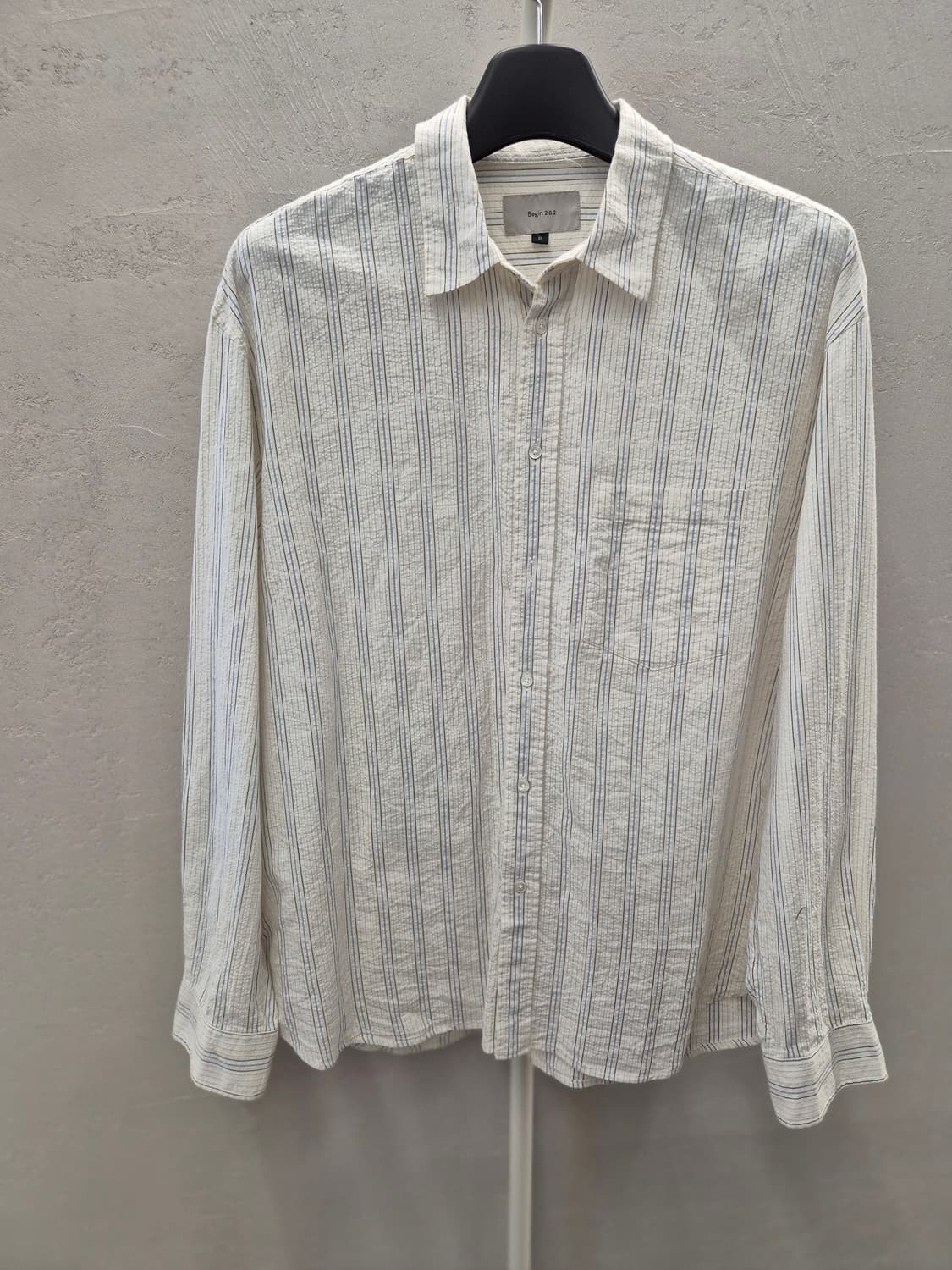 Begin 202 스트라이프 셔츠 2사이즈 상품이미지2