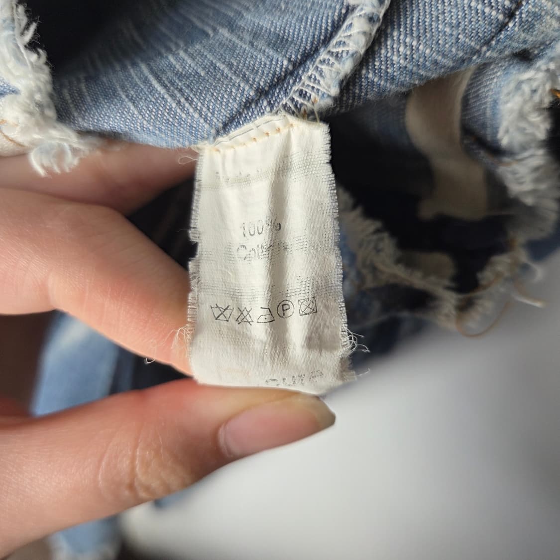 [JPN] 빈티지 오리엔탈 데님 롱스커트 상품이미지5