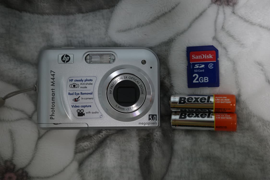 HP 포토스마트 Photosmart M447 실버 디카 상품이미지6