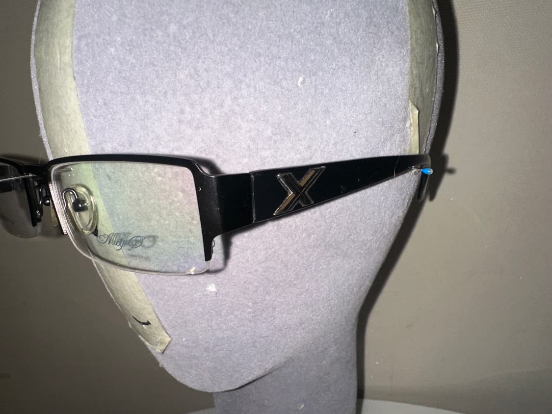 빈티지 반무테 안경 상품이미지2