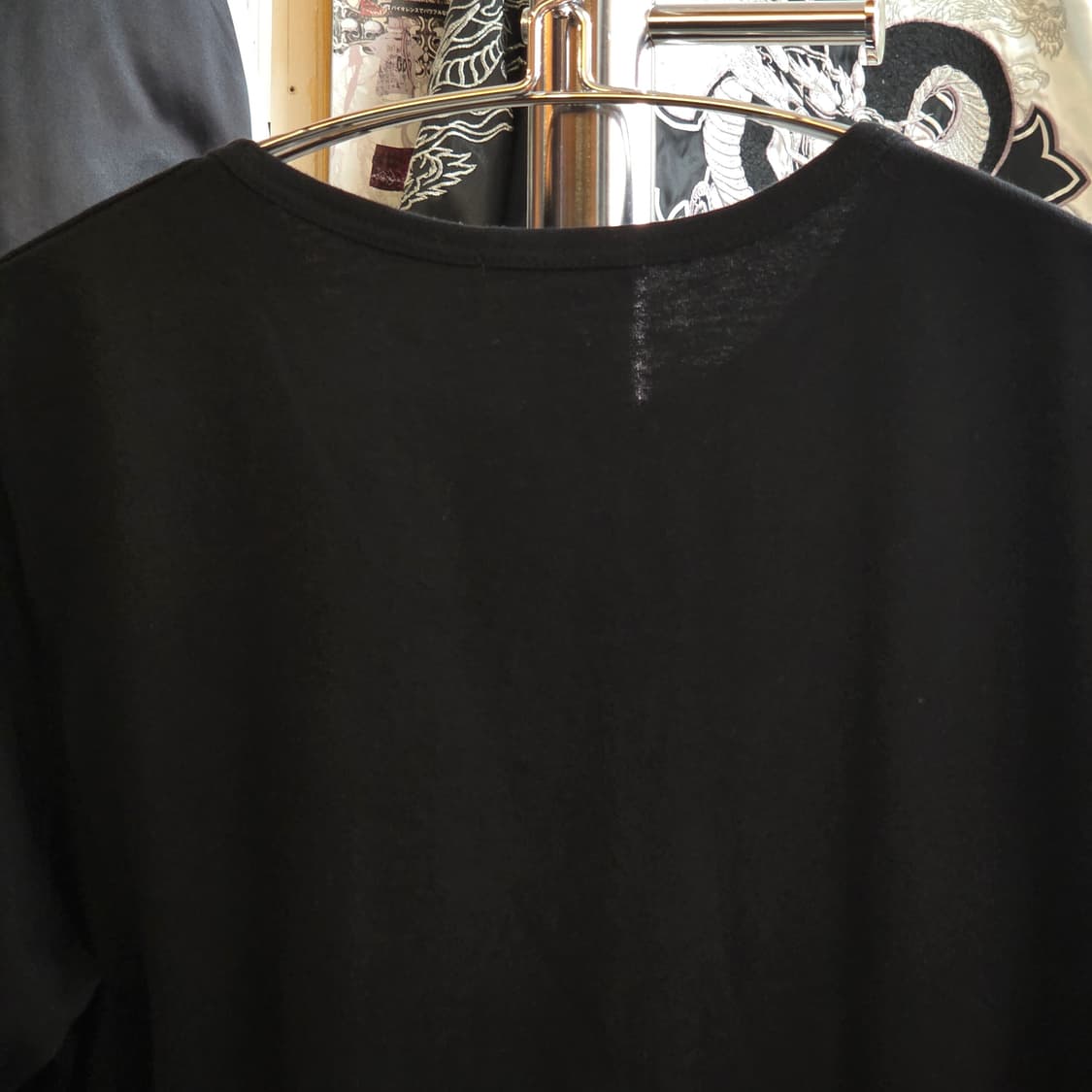 JPN 키치 스컬 프린팅 반팔 상품이미지5