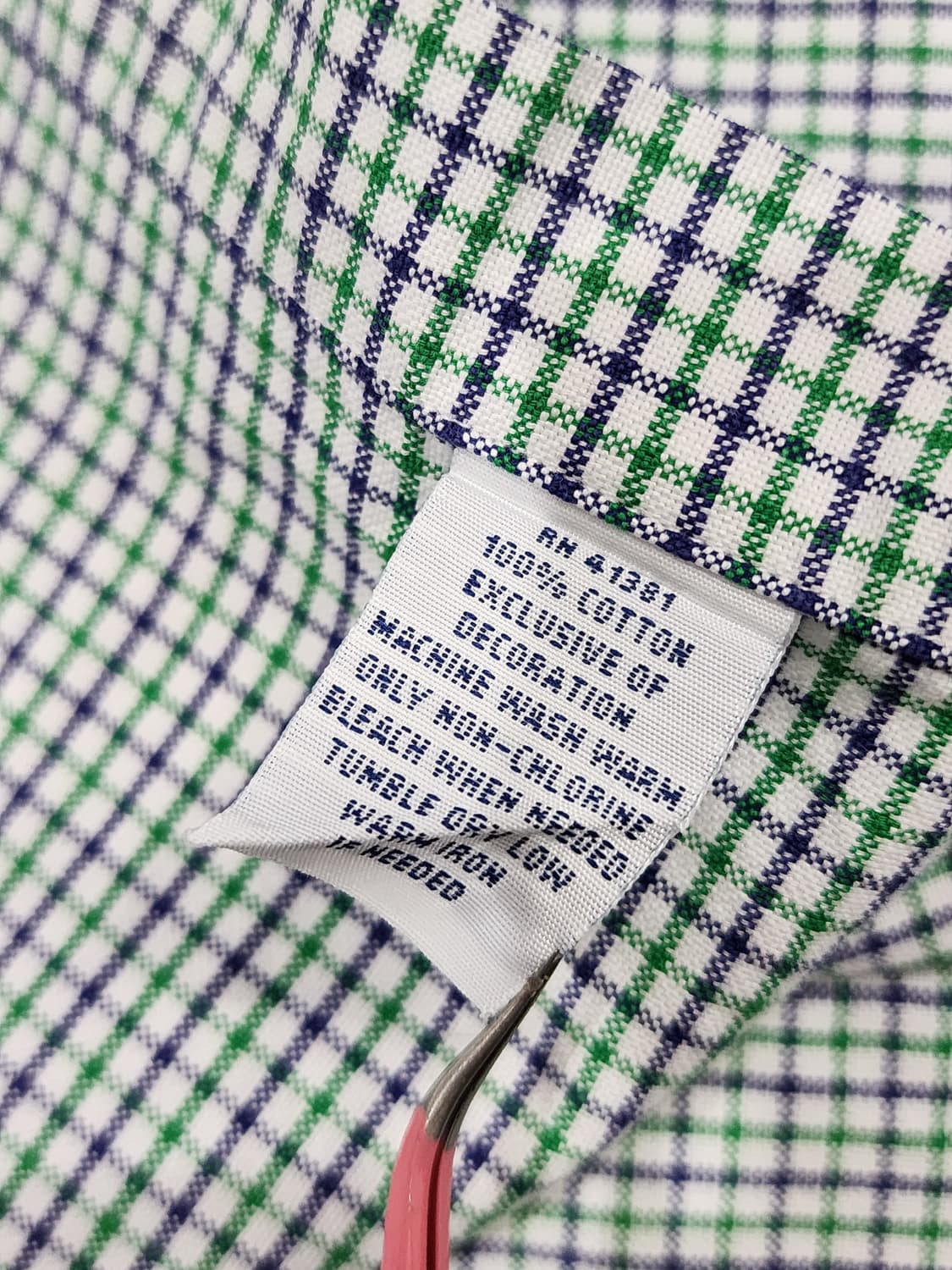 폴로 랄프로렌 슬림핏 멀티포니 체크셔츠 XL 상품이미지5