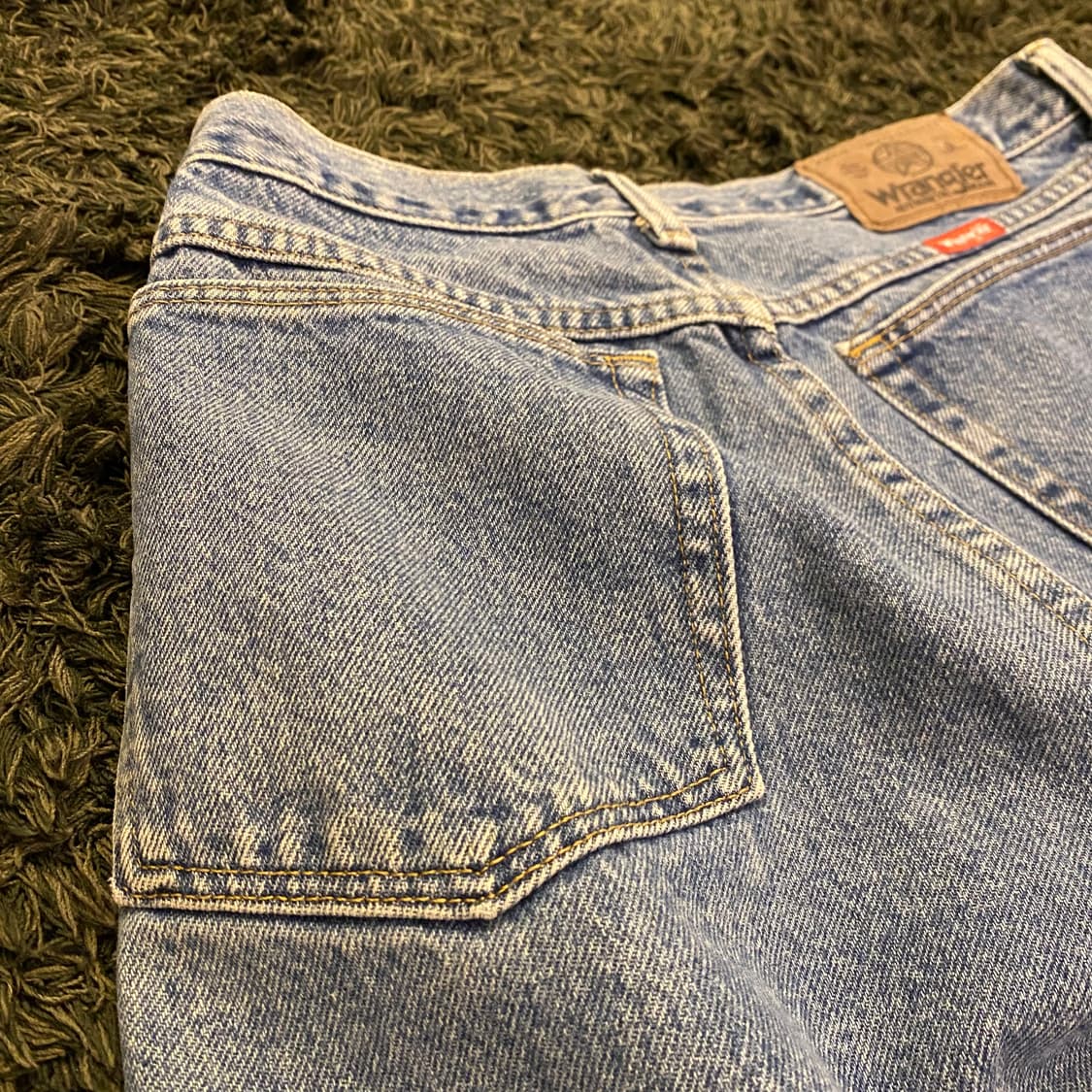 (30inch) 90s 빈티지 랭글러 데님 청 반바지 상품이미지6
