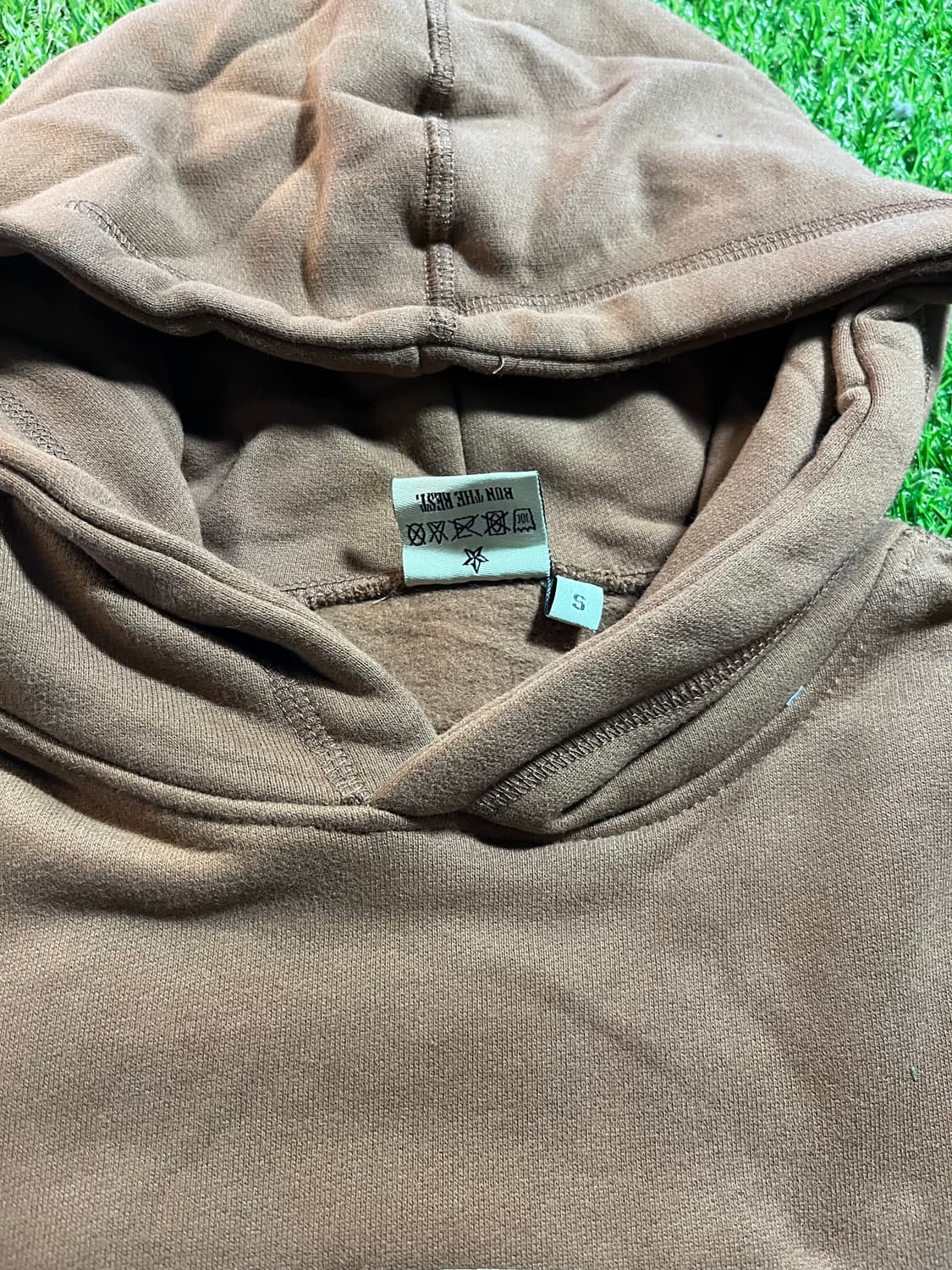 코르테이즈 후드티 브라운 S 상품이미지5