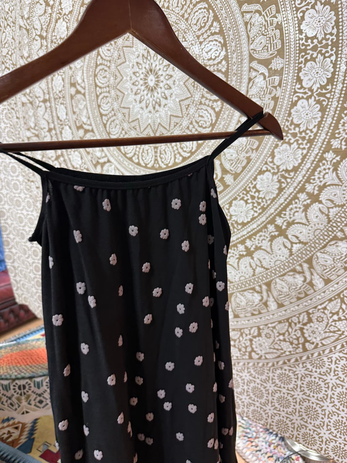 플라워패턴 롱 슬리브리스 (Z1028) 상품이미지3