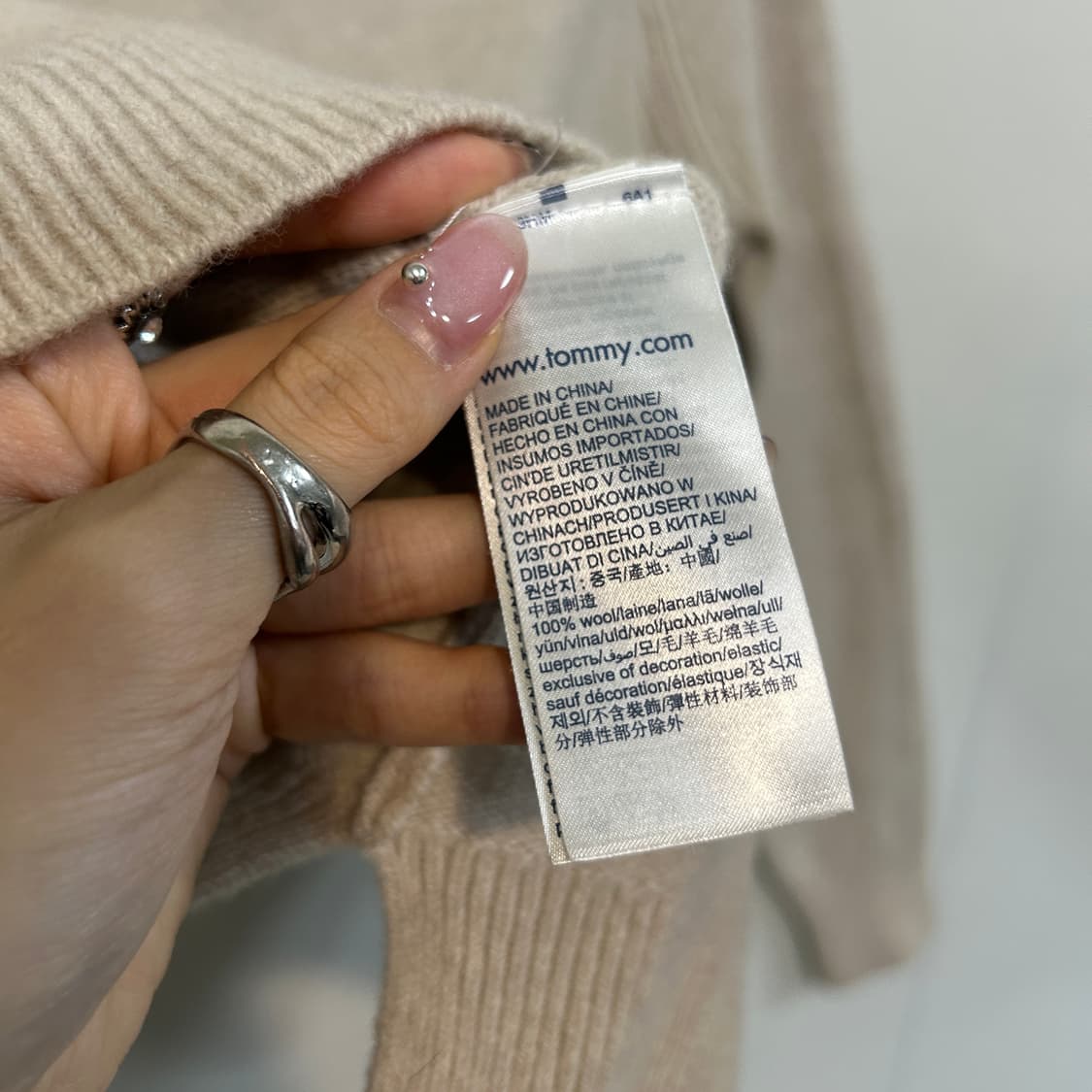 타미힐피거 여성 니트 M 상품이미지4