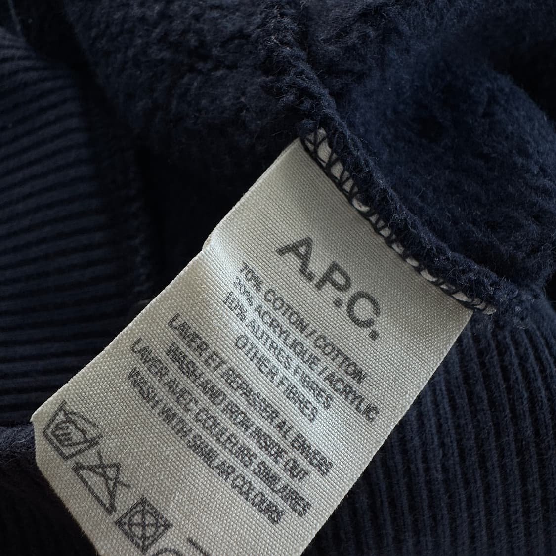 아페쎄 A.P.C. 기모 밴딩 팬츠 상품이미지3