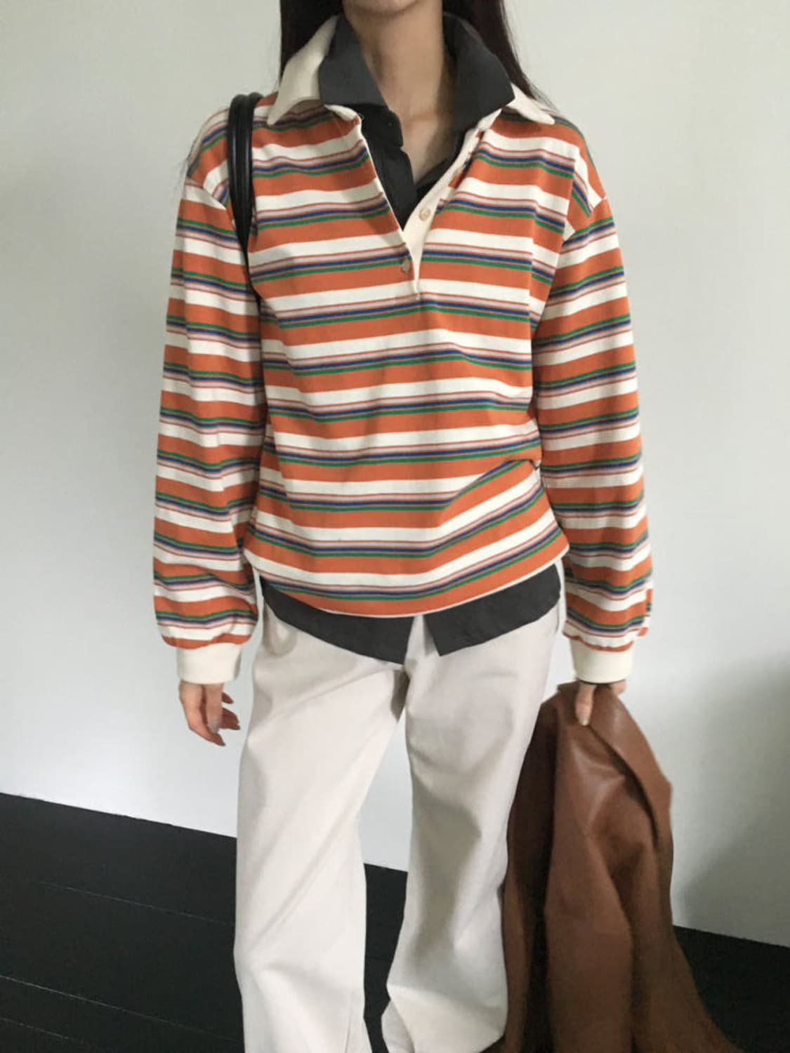 브리드 스트라이프 pk셔츠 상품이미지1