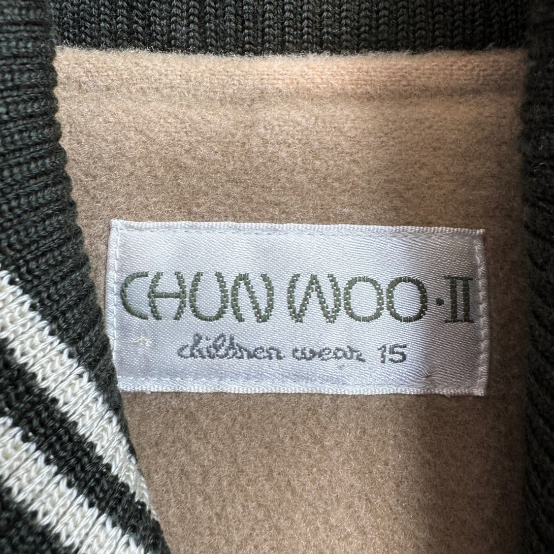 90s 올드스쿨 배색 모직 울 바시티 점퍼 자켓 상품이미지5