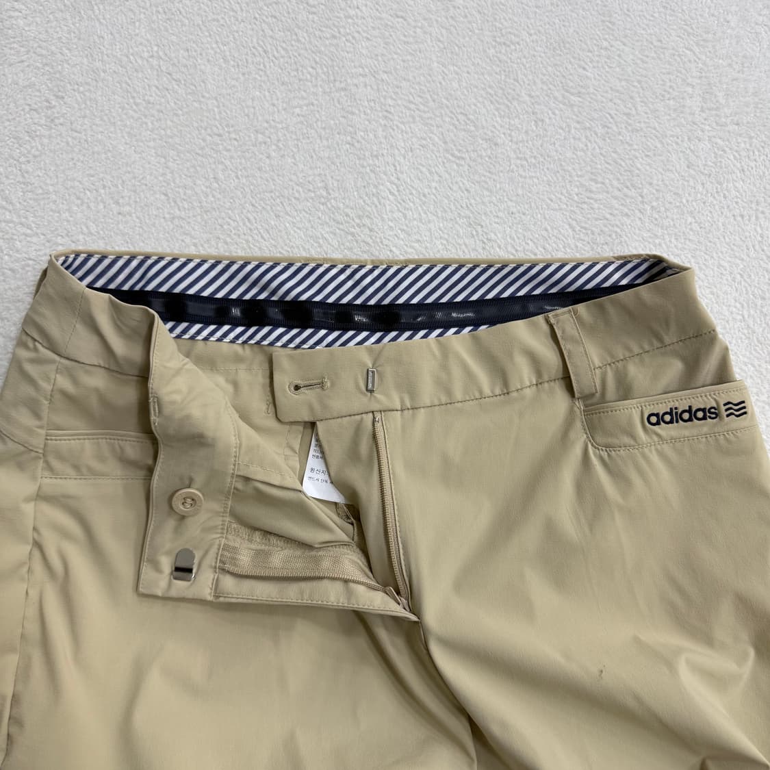 M 아디다스 베이지 골프팬츠 0406T 상품이미지3