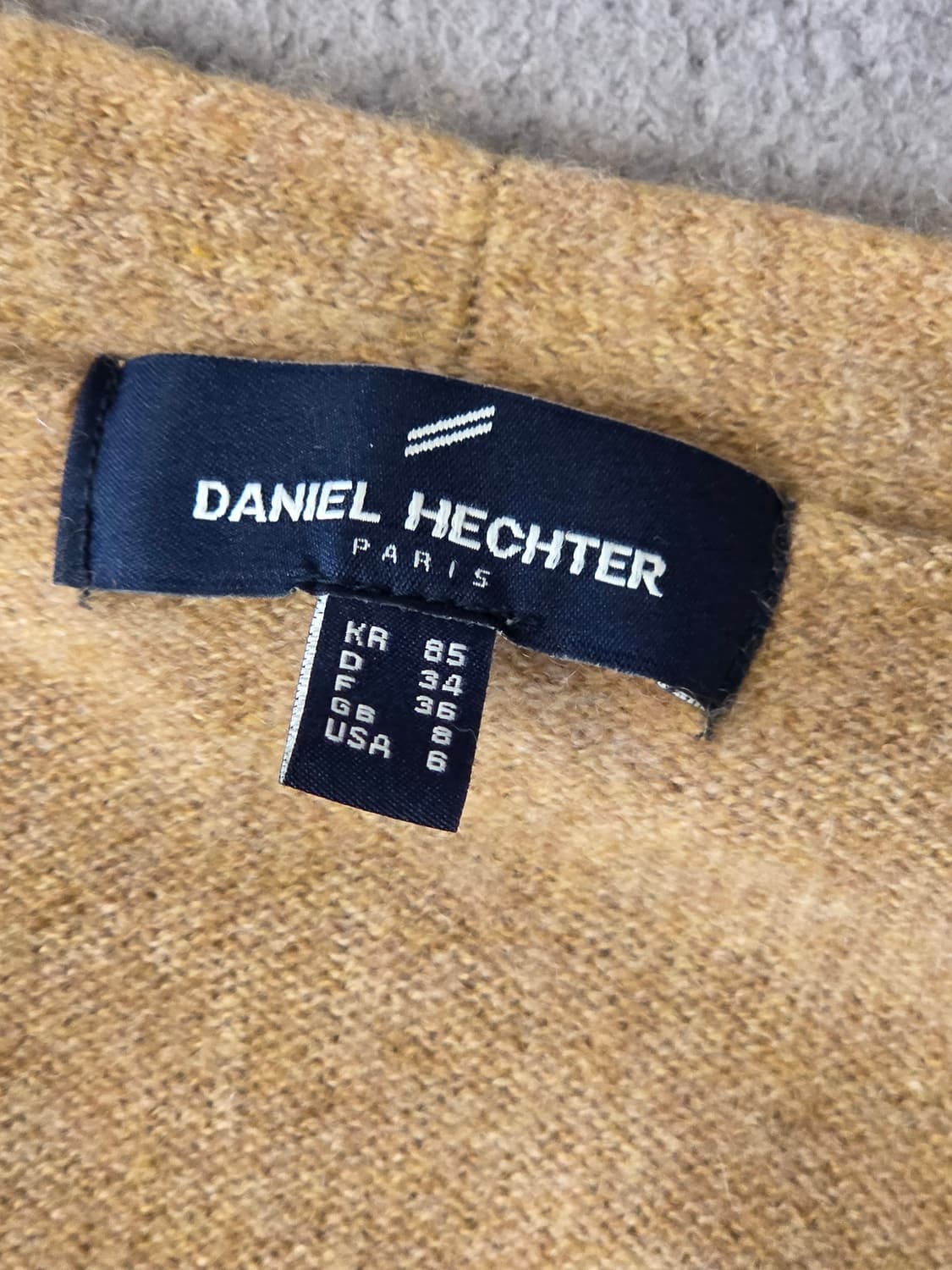 (90) 다니엘에스떼 캐시미어100% 가디건 상품이미지8