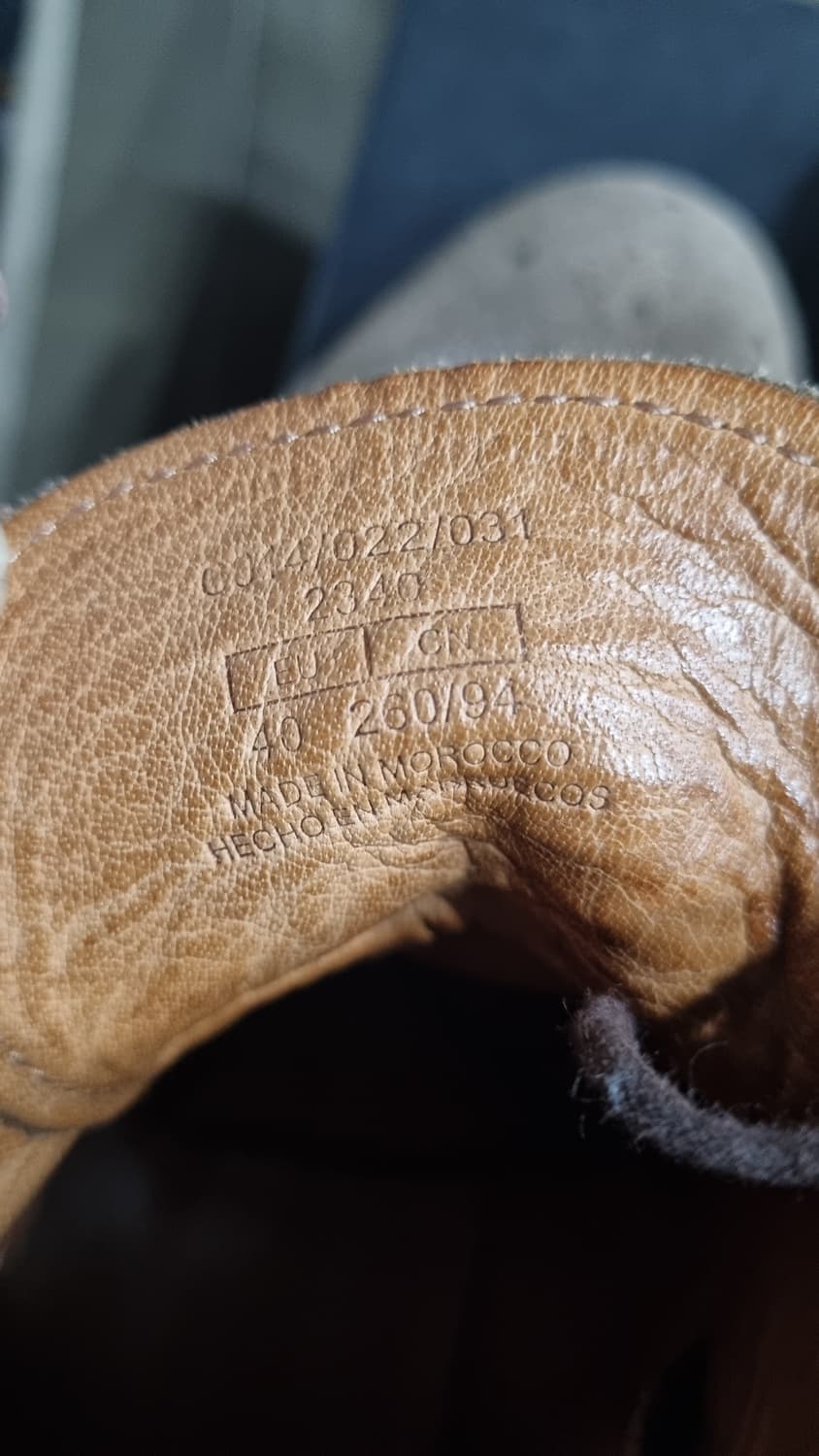 마시모두띠 스웨이드부츠 255사이즈 컨디션8/10 상품이미지5