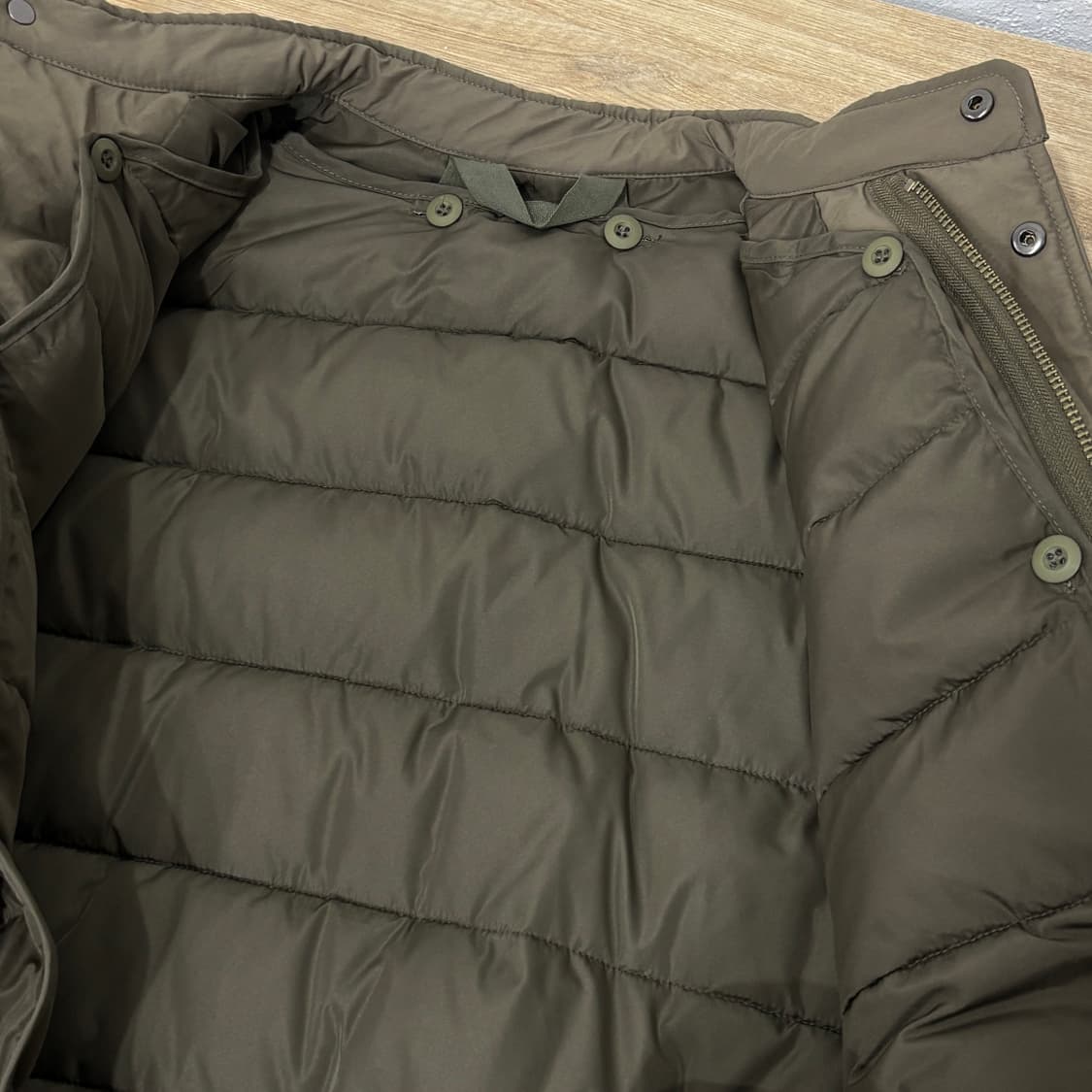 개파카 롱 야상 패딩자켓 상품이미지3