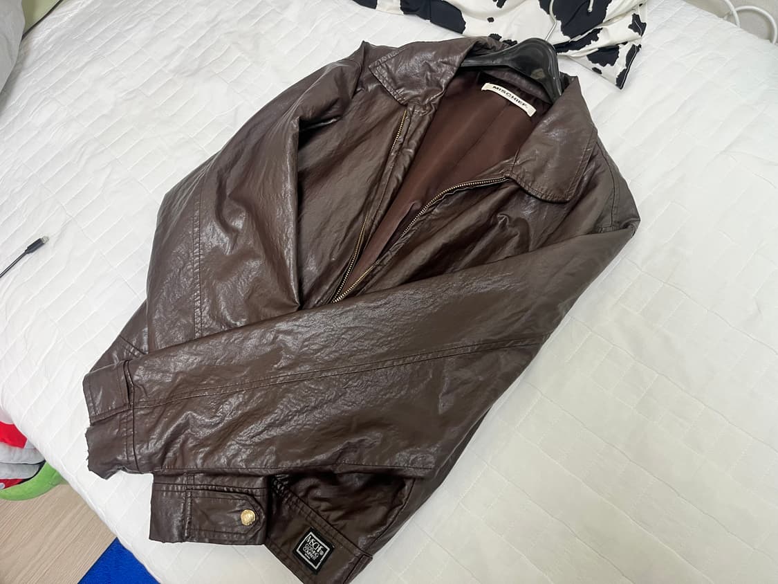 미스치프 fauz leather jacket s 폭스 레더 자켓 2018 상품이미지2