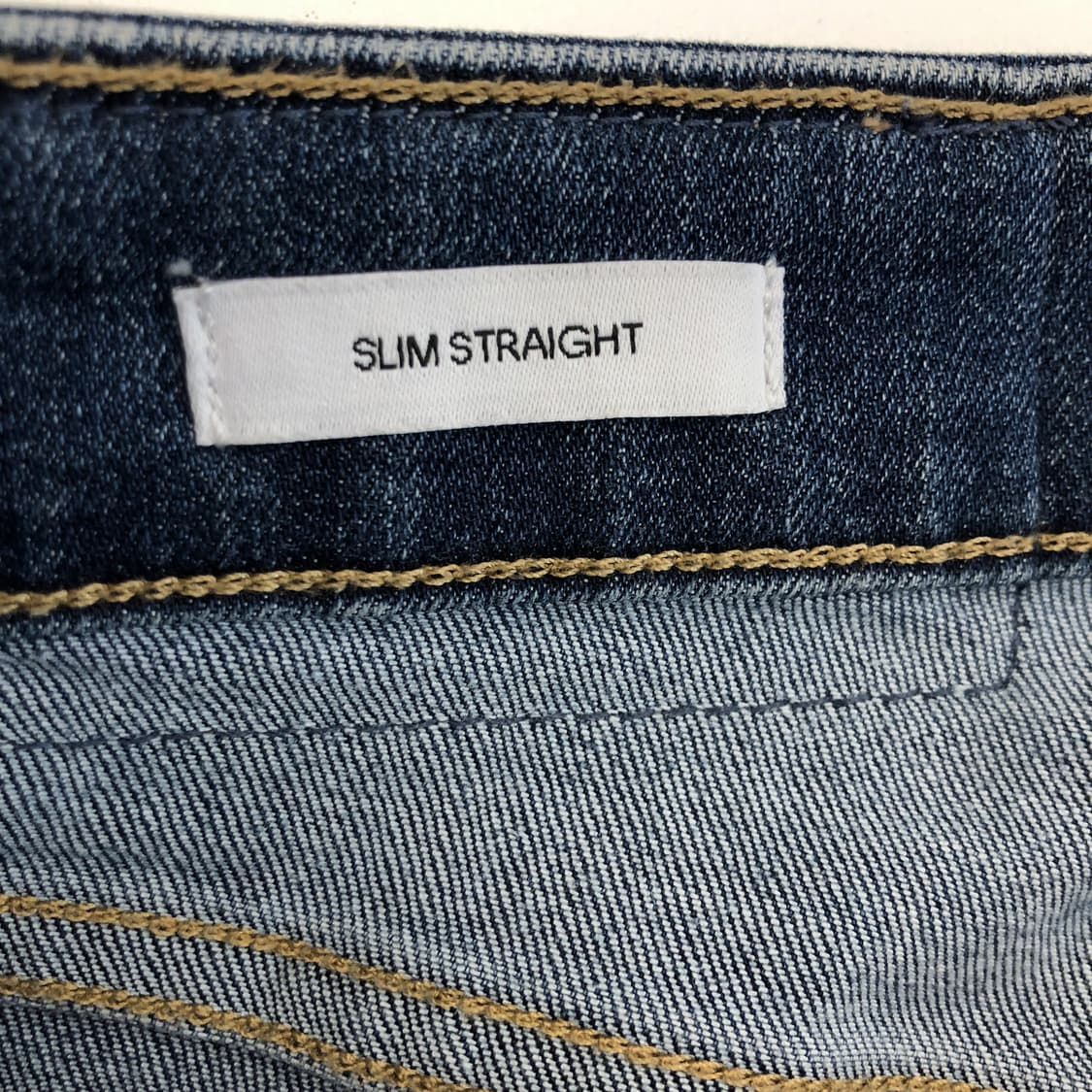 ck 캘빈클라인 레더패치 스트레이트 청바지 30 인치 상품이미지5