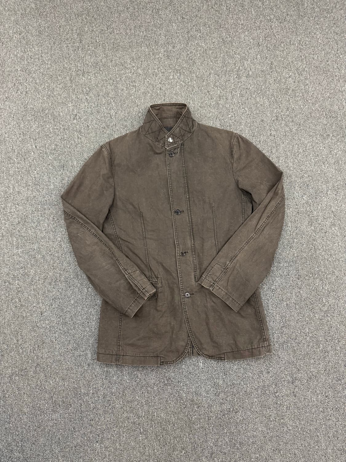 OS)DKNY 빈티지 여성 야상 자켓(단추) 상품이미지1