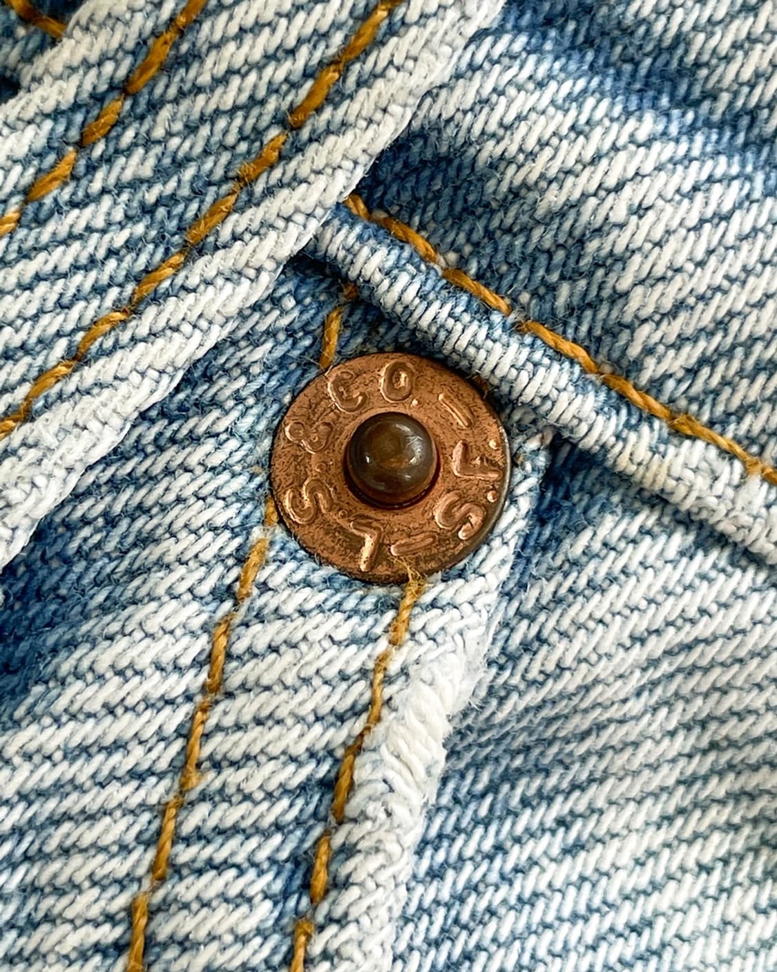 90s Levis 505 오렌지탭 라이트 인디고 상품이미지7