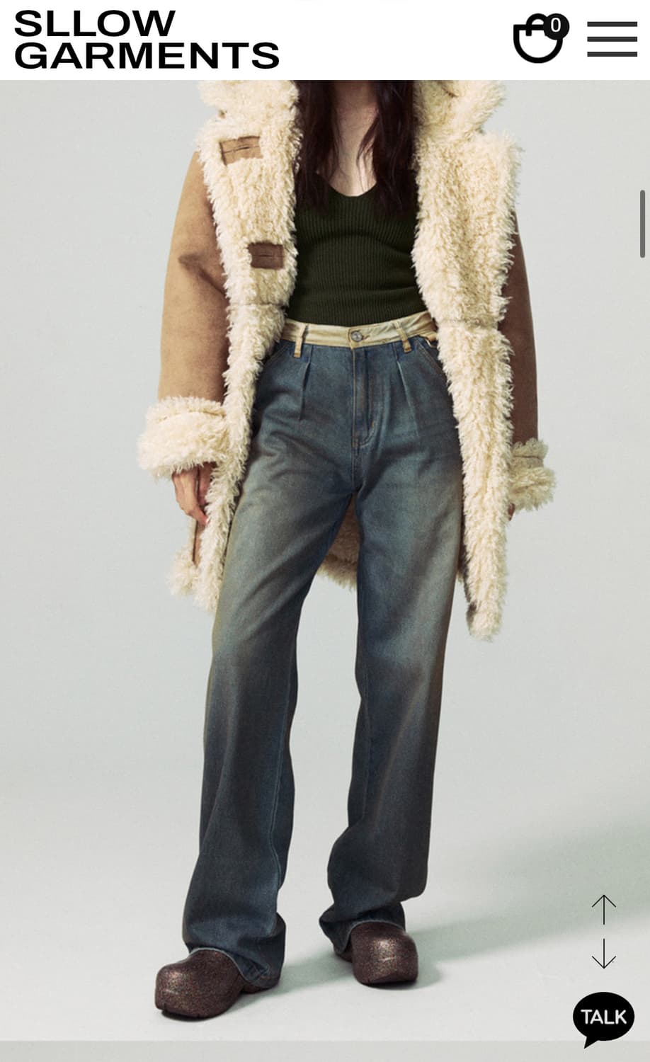 [slowgarmennts]슬로우가먼츠 더티 워싱 데님 팬츠 S 상품이미지8