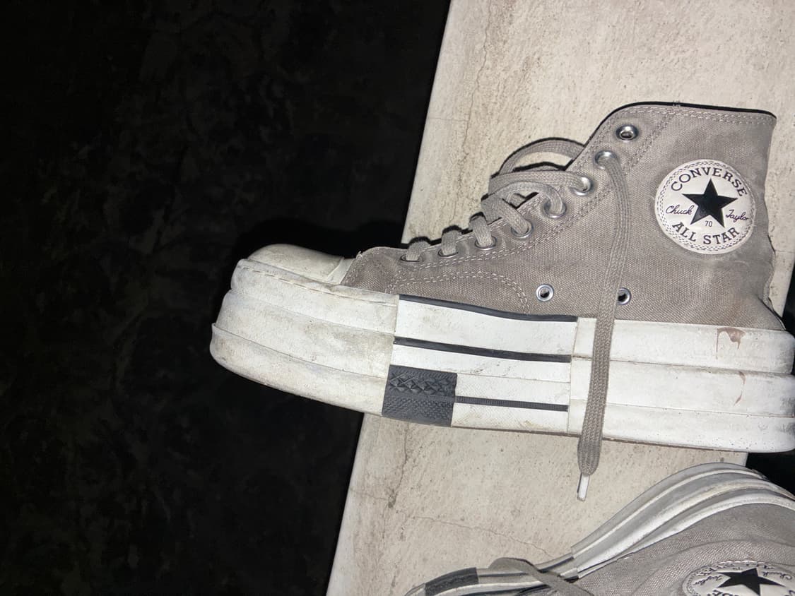 Rick owens Drkshdw DBL Drkstar 척 70 상품이미지5