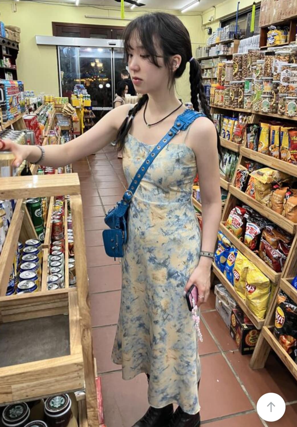 루루서울 under water dress 
사이즈m 1회착용 상품이미지5