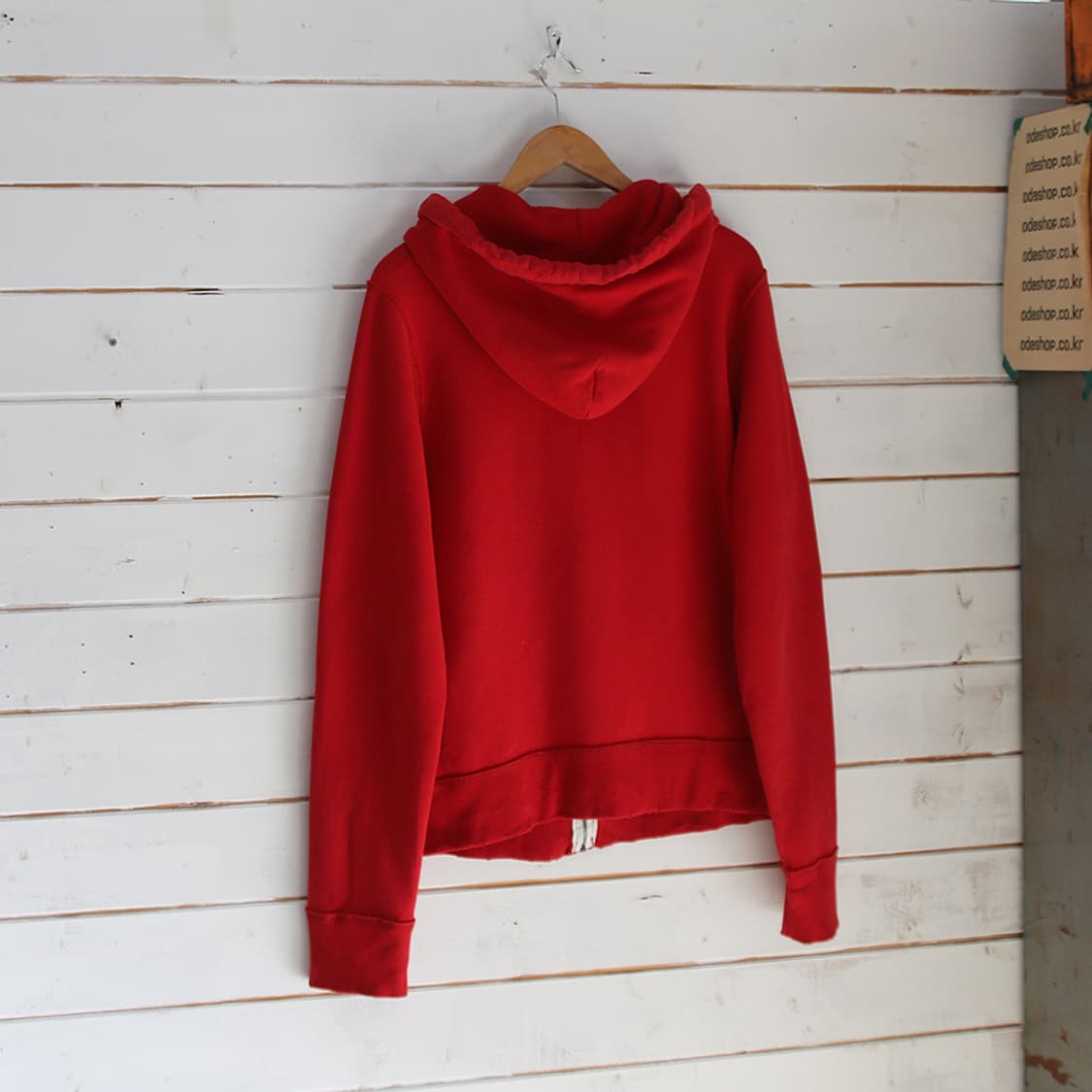 (착용컷) HOLLISTER 스웻 후드 집업 (남성용 100) 상품이미지2