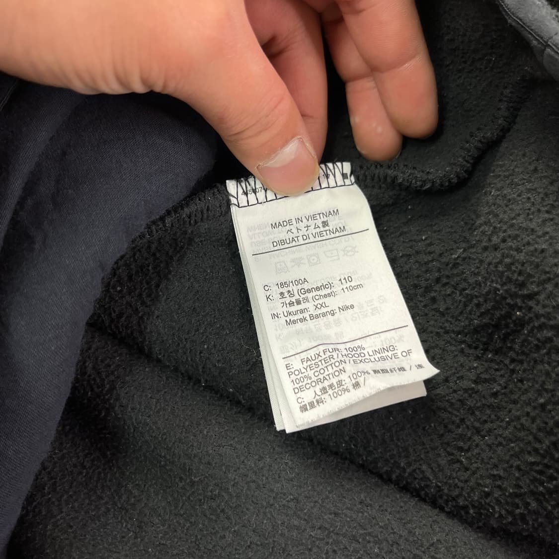 105 나이키 신형 양털 플리스 후드티 상품이미지6