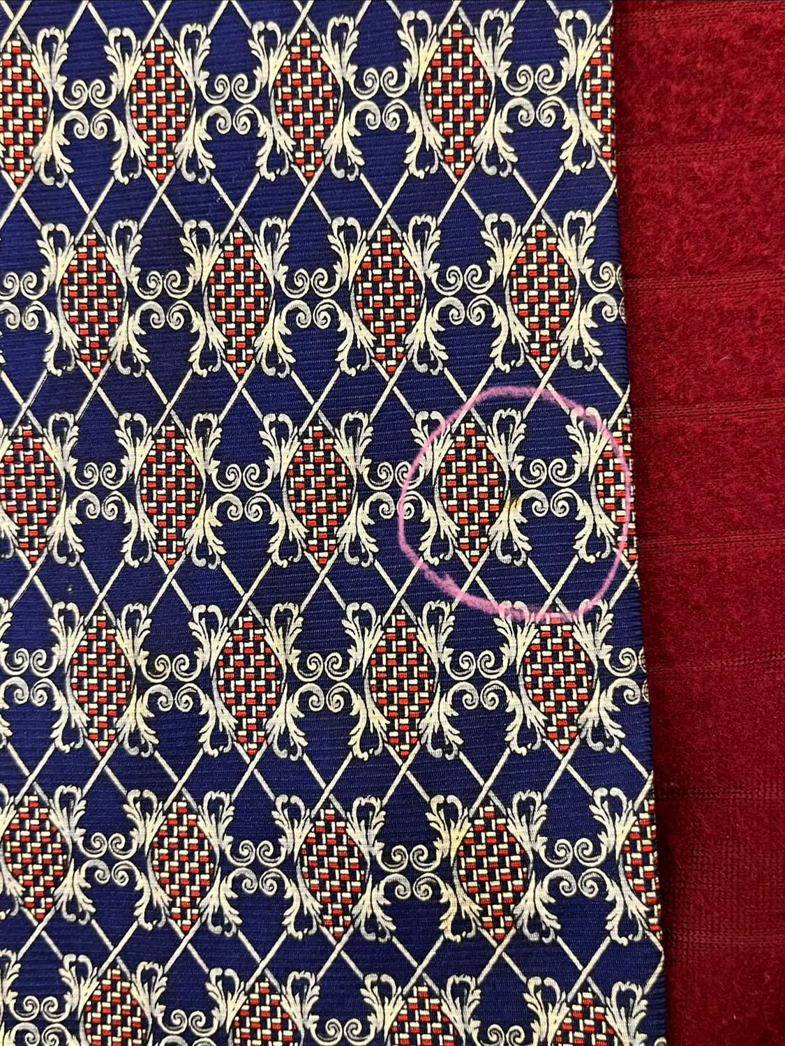 지아니 베르사체 패턴 넥타이 블루 #csz3055 상품이미지7