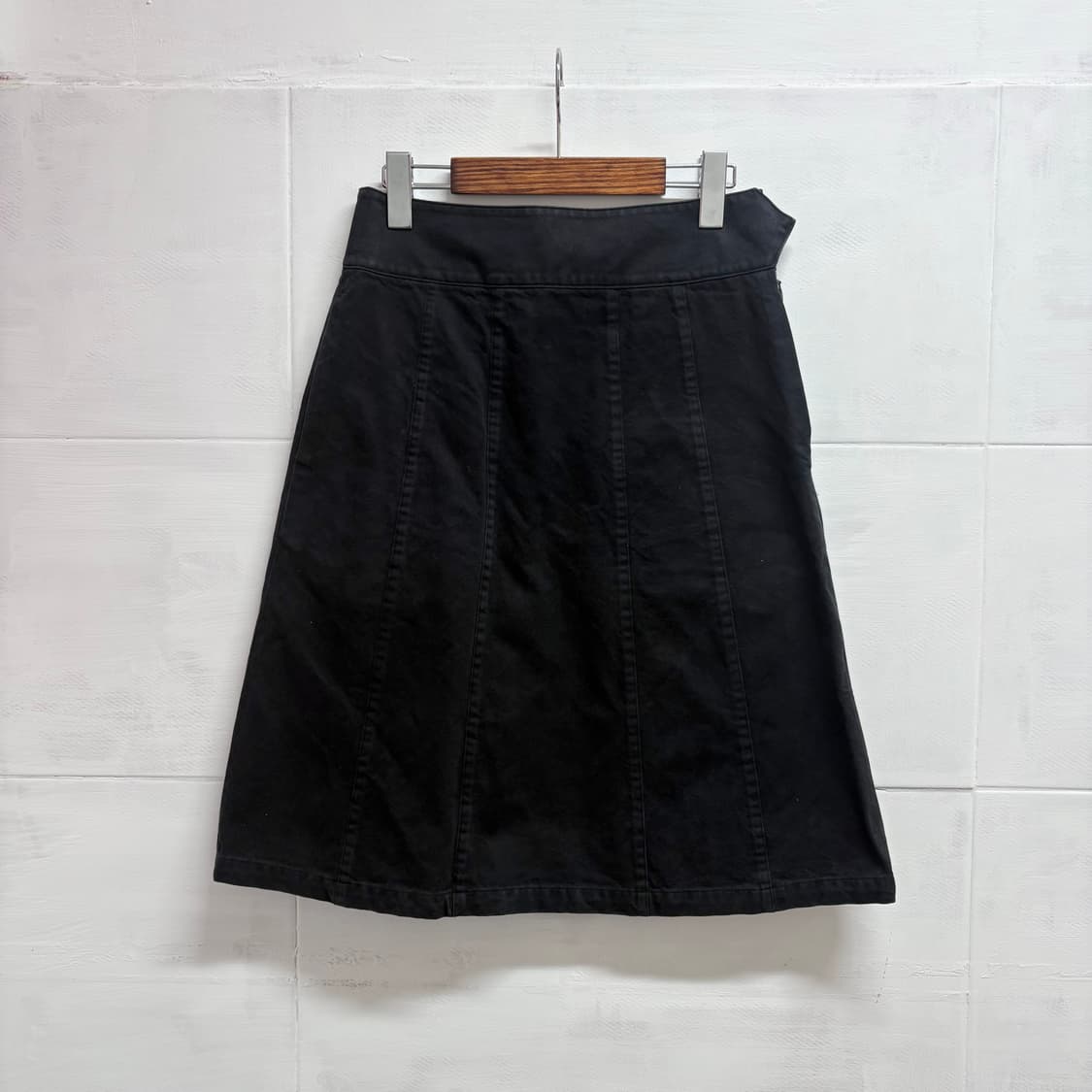 마가렛호웰 Margaret Howell 코튼 미디스커트 치마  상품이미지1