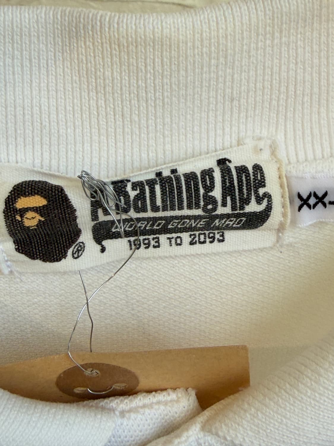 a bathing ape collar t-shirt  상품이미지5