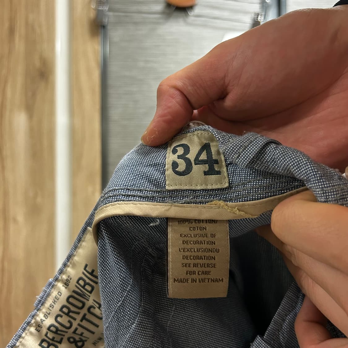 아베크롬비 카고 버뮤다 팬츠 상품이미지4