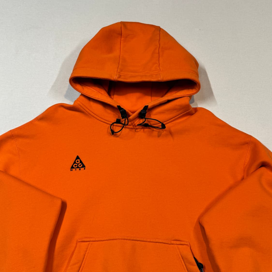 M) 나이키 ACG 오렌지색 후드티 상품이미지3