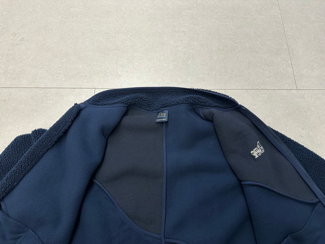 [L] 다임 Kanuk 콜라보 플리스 네이비 상품이미지5