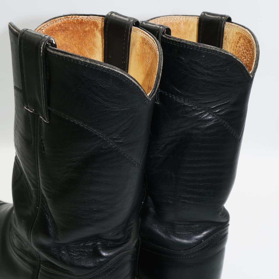 빈티지 저스틴 웨스턴 레더 부츠 8B(여성 250) BT25002 상품이미지7